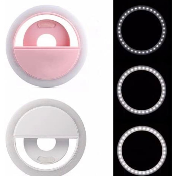 Pink selfie light for phone - Picture 2 of 7